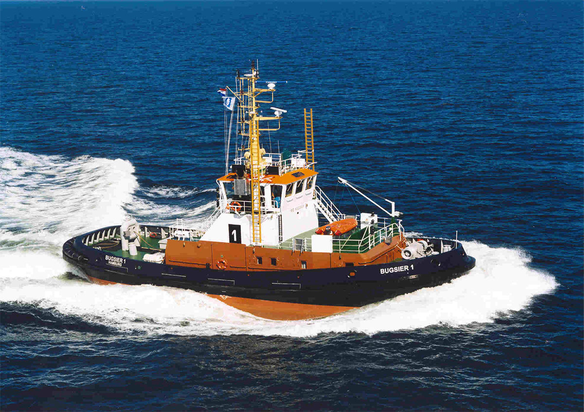 Azimuth tractor TUG 65TBP